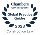 Chambers GPG Construction Law Contributer Badge 2023