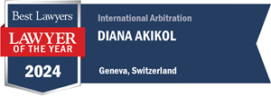 Best Lawyers 2024 - Lawyer of the Year - Diana Akikol